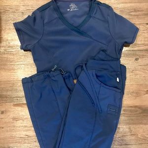 Set of Navy Scrubs